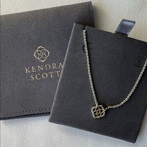 Retired Kendra Scott Gold Pendant Necklace